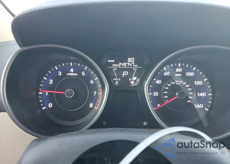 2013 Hyundai Elantra Gls из США, поврежденный, VIN 5NPDH4AE6DH312411